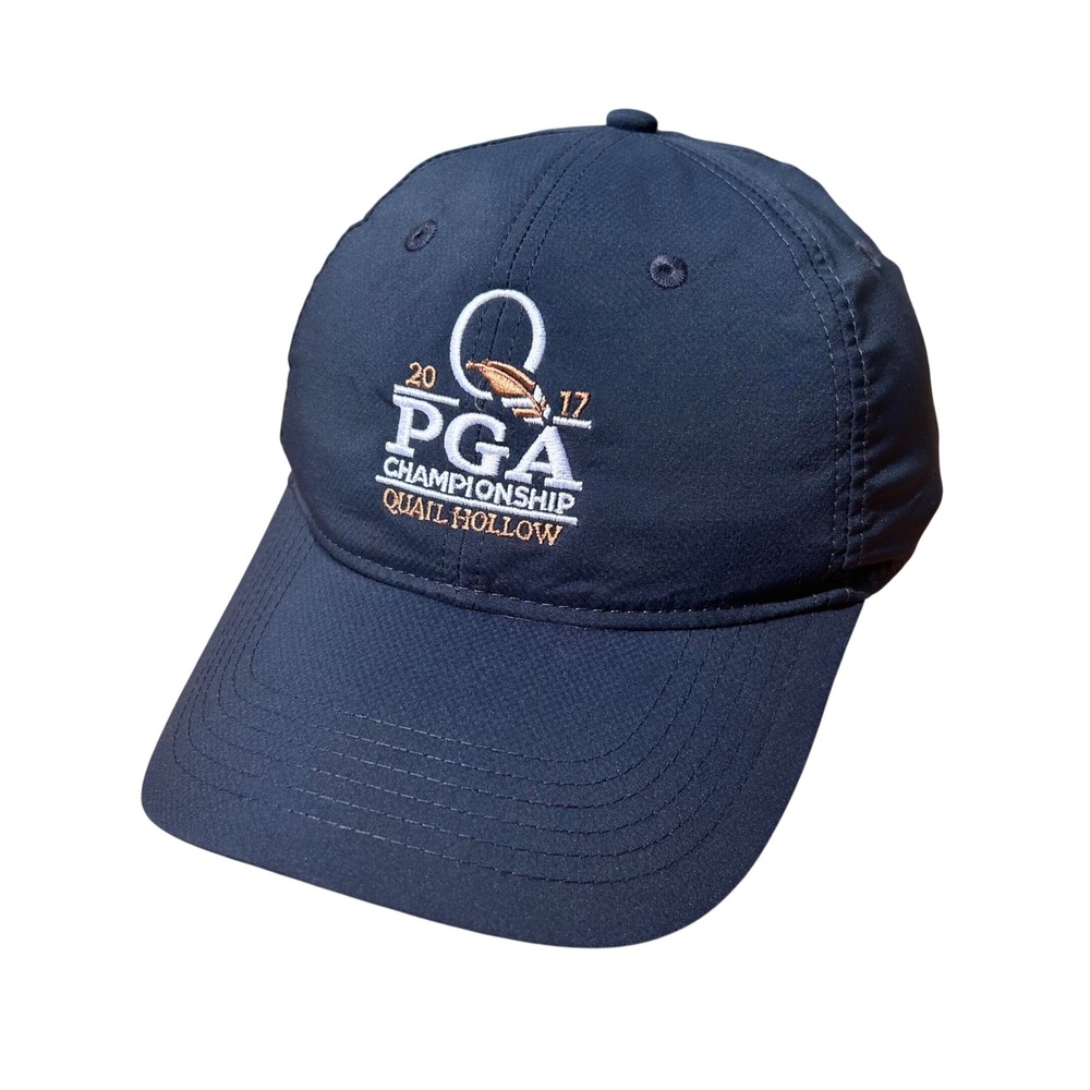 PGA Championship Quail Hollow 2017 Mens OSFA Navy Blue Golf Ahead